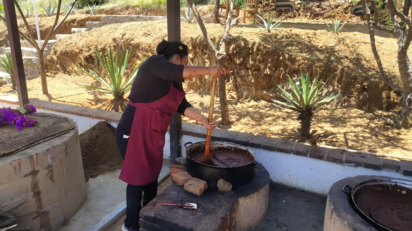 prepare moles with a traditional cook moes cooking class in oaxaca